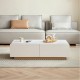 [BUNDLE] Living Room Bundle - Mila Leathaire Sofa + Hannah Extendable TV Set